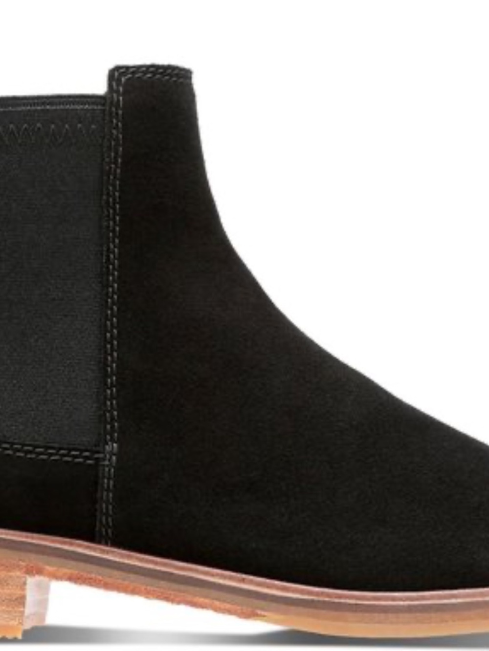 Clarks Clarkdale Arlo Black Suede Chelsea Boots | 8.5